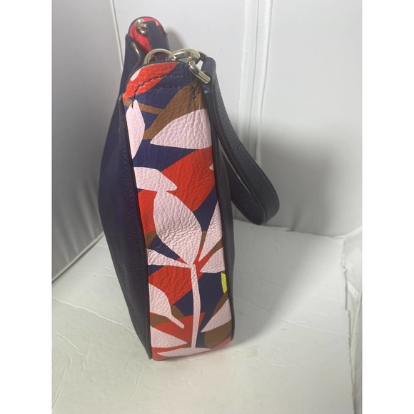 Kate Spade Kailee Handbag Tropical Toss Nightcap Blue Purse Shoulder Strap Bag - Picture 2 of 16